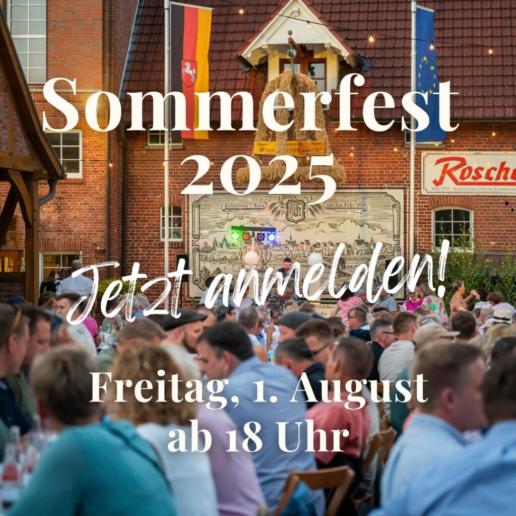 Sommerfest 2025 - Jetzt anmelden