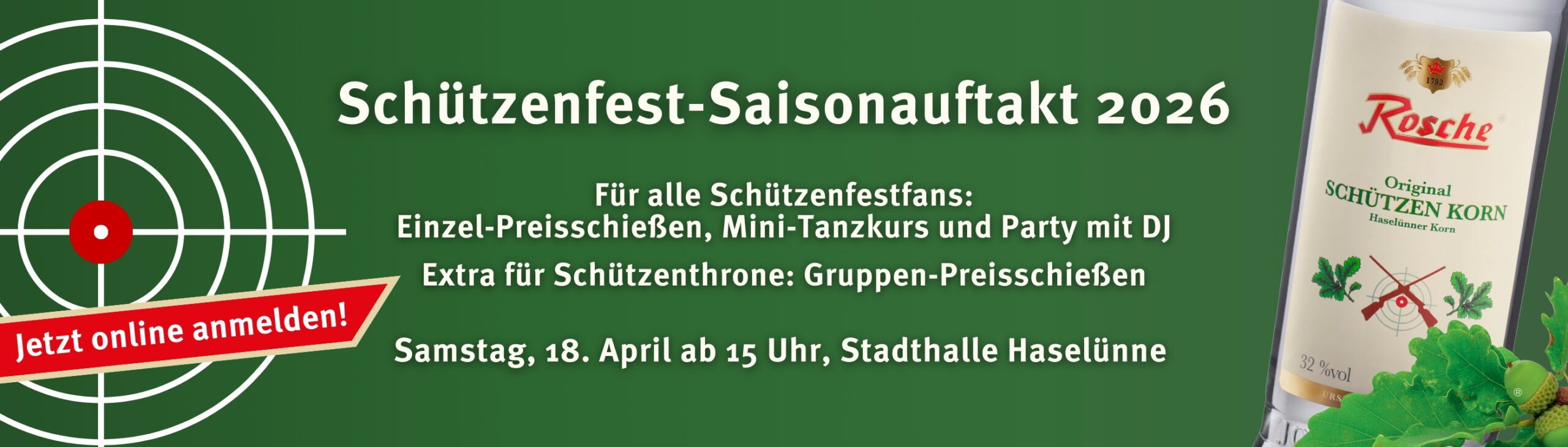 Schützenfest-Saisonauftakt