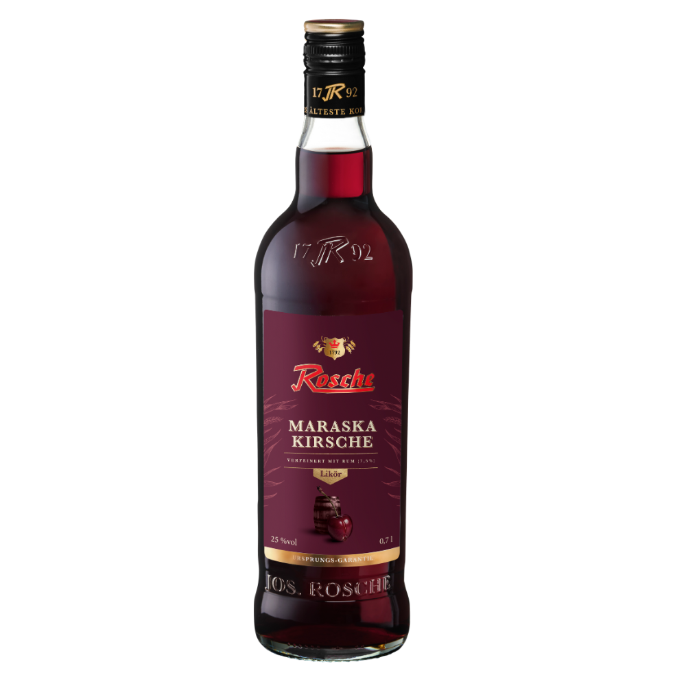 Maraska Kirsche Likör verfeinert mit Rum